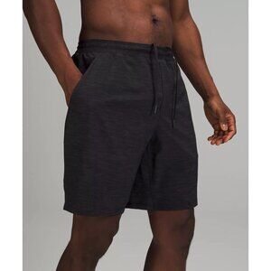 Lululemon Pace Breaker Lined Men’s Medium Active Black Gray Shorts Pockets